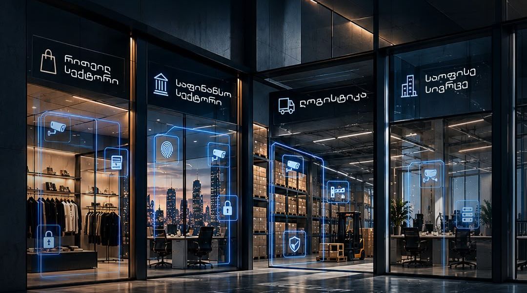Retail, finance, logistics and office spaces